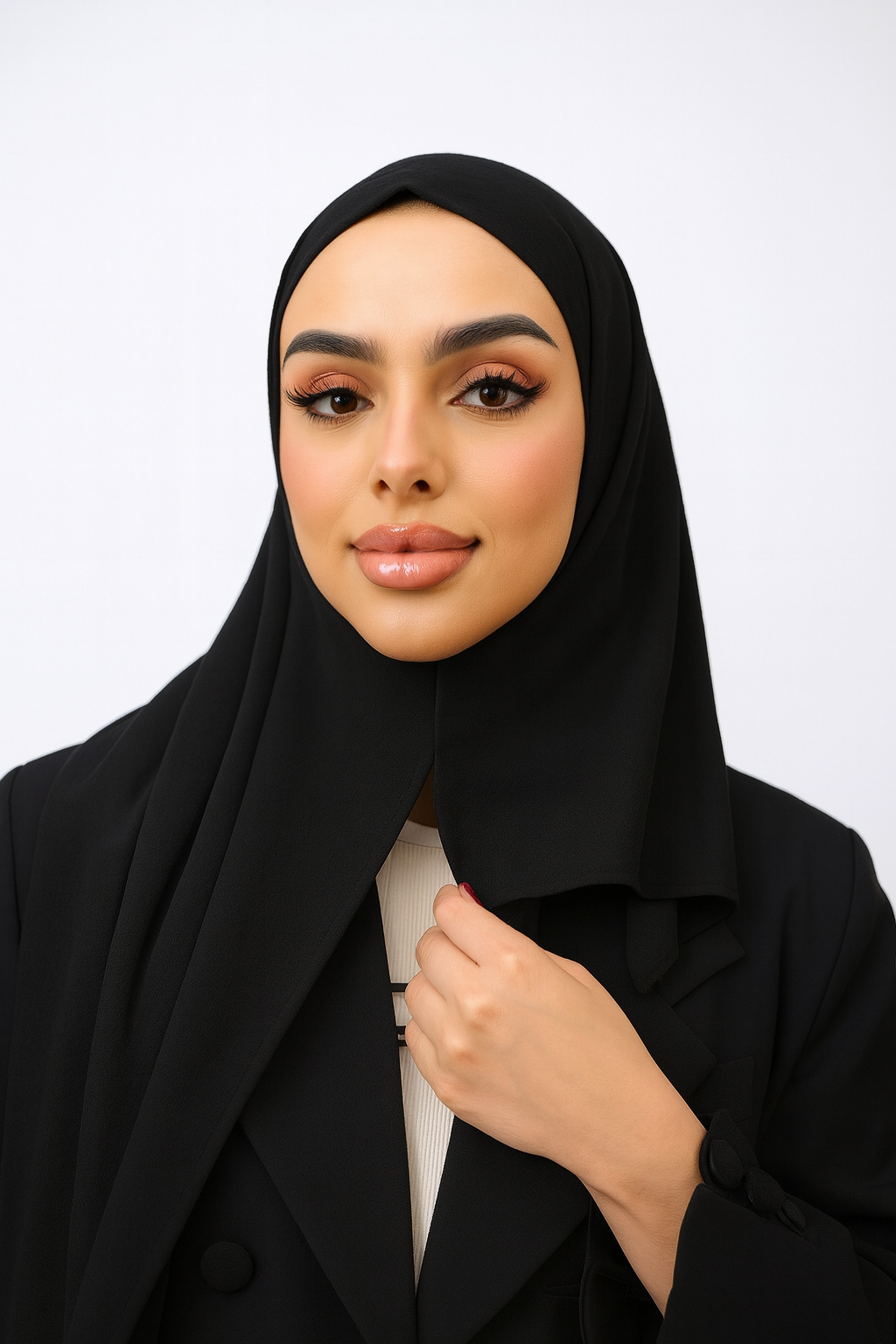 شاش تركي مخيط حجاب