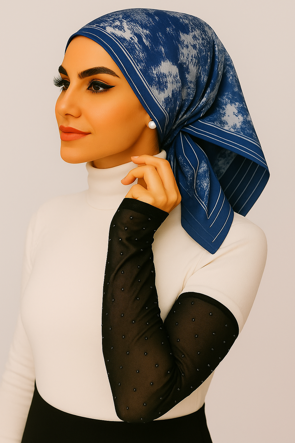 Rhinestone arm sleeves for women