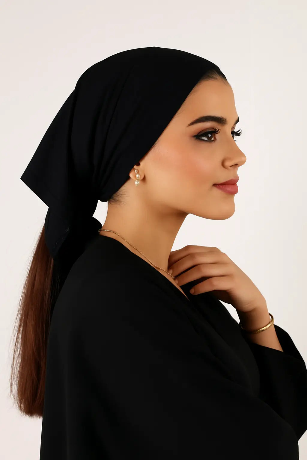 Hijab Undercap With German Cotton Stretch Smack Touch (Hijab Accessories)