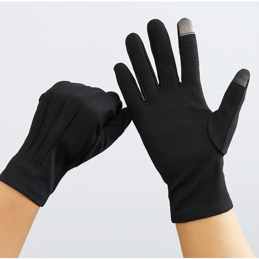 Plain Lining Driving Gloves Smack Touch (Gloves)