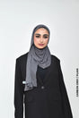 Turkey Malmal Hijab Carbon Grey / Plain Scarf (Hijab)