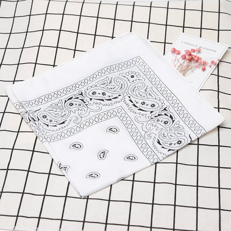 Paisley sun protection bandana