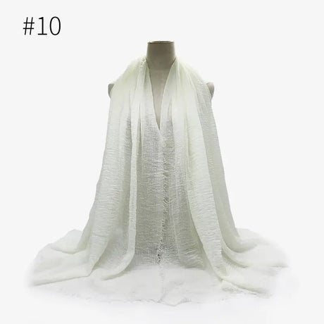Crinkle Hijab scarf for women