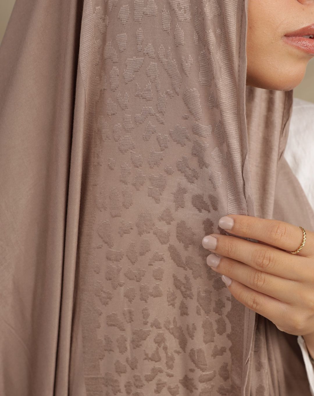 Cotton Jacquard Shawl | Kuwait Lady