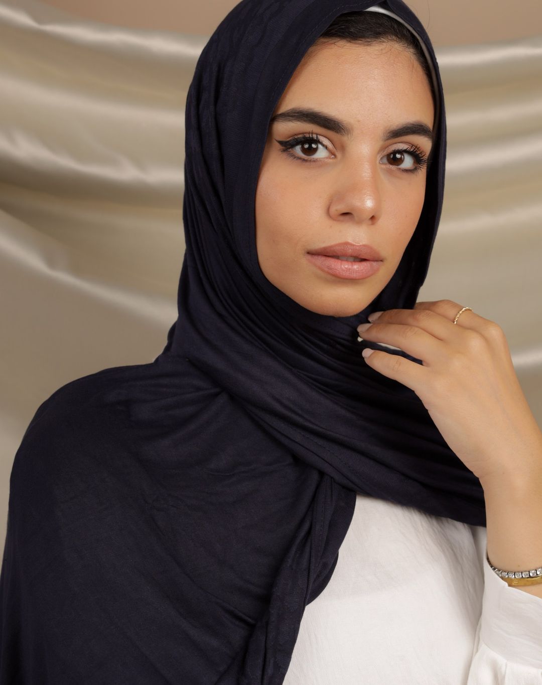 Cotton Jacquard Shawl | Kuwait Lady