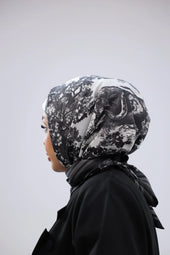 Multicolor Animal Print Square Scarf Smack Touch (Hijab)