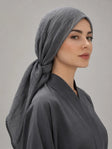 حجاب مربّع مجعد 90*90