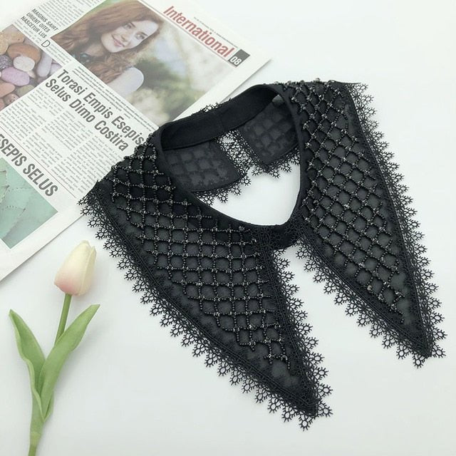 Embroidery detachable Collar for Women