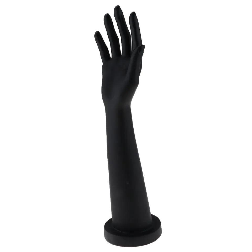 Black hand mannequin display stand| Photoshoot