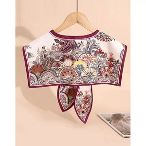 Floral print Dickey Collar for Women