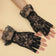 Floral Fingerless Gloves | Bridal Wear