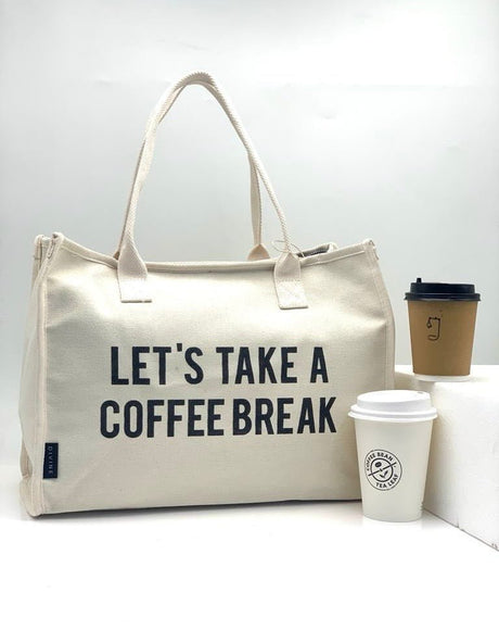 Coffee Tote Bag for Women | Jute