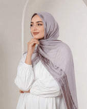 وشاح كتان لامع
