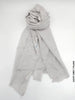 Cashmere Linen Hijab For Winter Light Grey / Plain Scarf (Hijab)