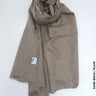 Cashmere Linen Hijab For Winter Dark Beige / Plain Scarf (Hijab)