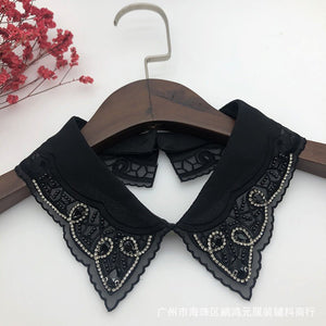 Versatile fashion crystal fake collar