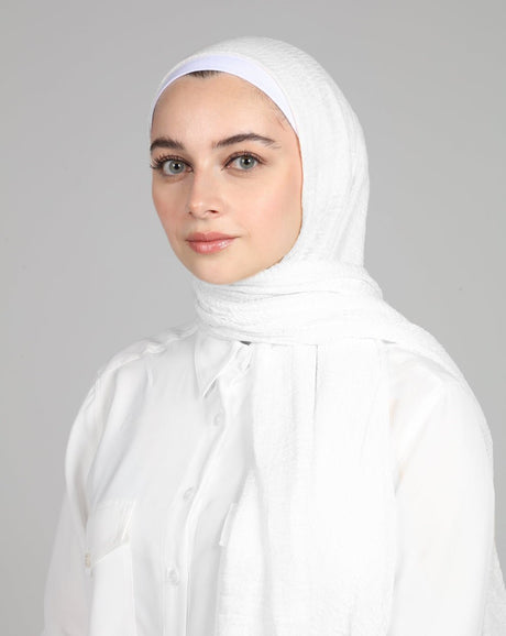 Crinkle Hijab scarf for women