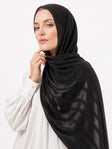 نصف كتان مع نصف خطوط ساتان