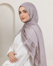 وشاح كتان لامع