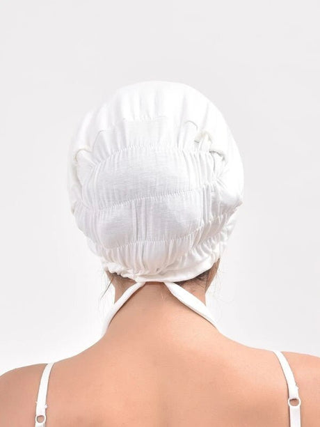 Solid White Undercap for Hijab