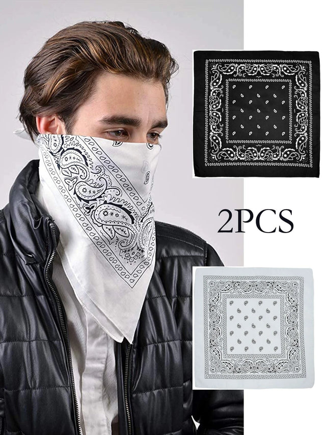 Paisley sun protection bandana