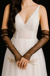 Pearl Lulu Decor Gloves Smack Touch