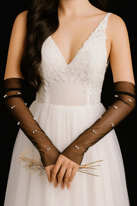 Pearl Lulu Decor Gloves Smack Touch