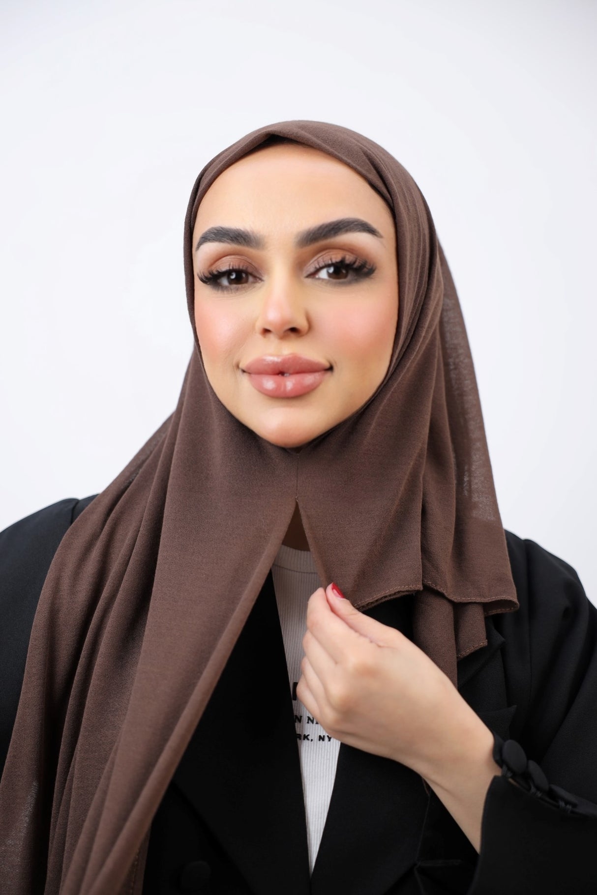 شاش تركي مخيط حجاب 