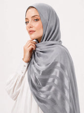 نصف كتان مع نصف خطوط ساتان