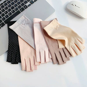 Half Finger Sun Protection Driving Gloves