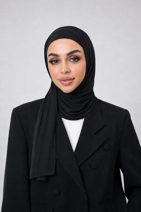 Cotton Double Stretch Mini Hijab