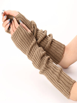 Fingerless Arm Sleeves Gloves for Winter