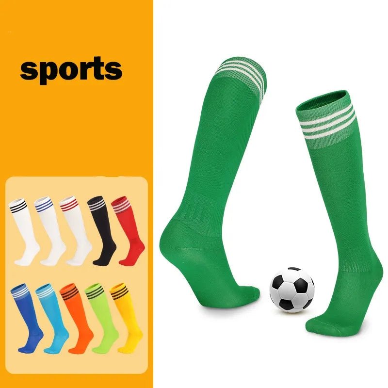 Football socks for kids and adults.