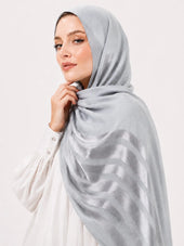 نصف كتان مع نصف خطوط ساتان