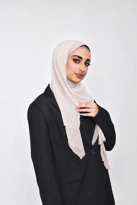 وشاح طيب خفيف الوزن من الكتان للصيف