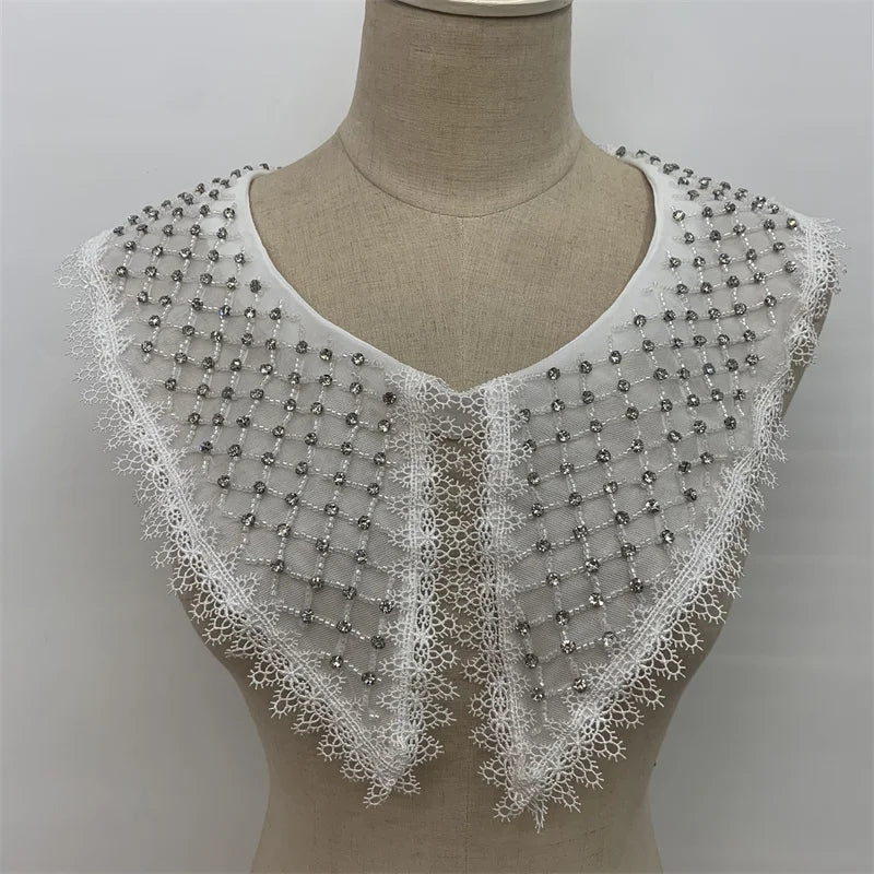 Embroidery detachable Collar for Women