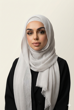 شال فيسكوز فاخر عرض صغير حجاب