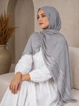 وشاح كتان لامع