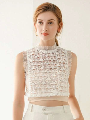 Lace Dickey Collar for Women | Top Design