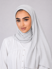حجاب قصير من القطن الإما