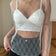 Mesh Top with Lining Without Bra