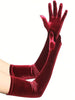 Long Velvet Gloves for winter