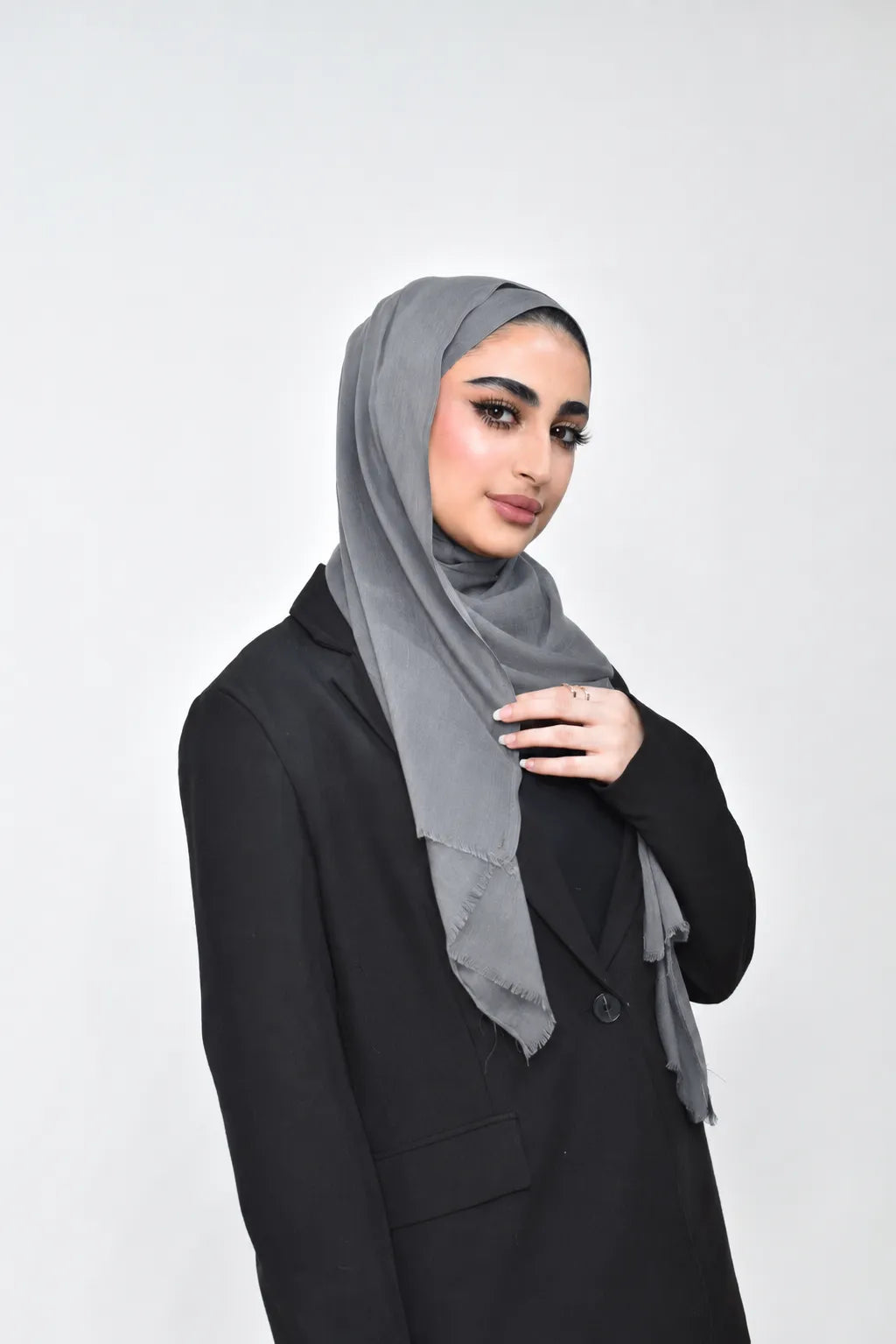وشاح طيب خفيف الوزن من الكتان للصيف