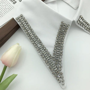 Pearl Decor Crystal Collar