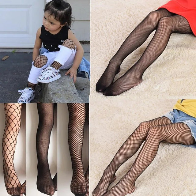 Kids Fishnet tights for girls