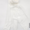 Chiffon Hijab Abaya Off White Scarf