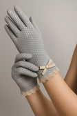 Sun Protection Polka Dotted Driving Gloves | دانتيل | Smack Touch (Gloves)