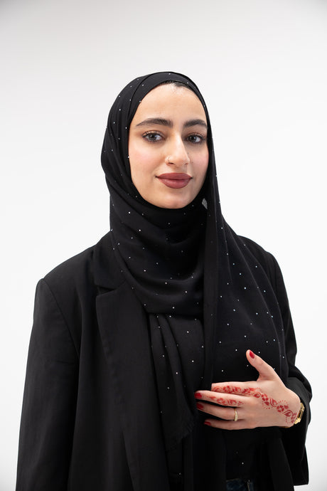 شال دال سواروفسكي حجاب