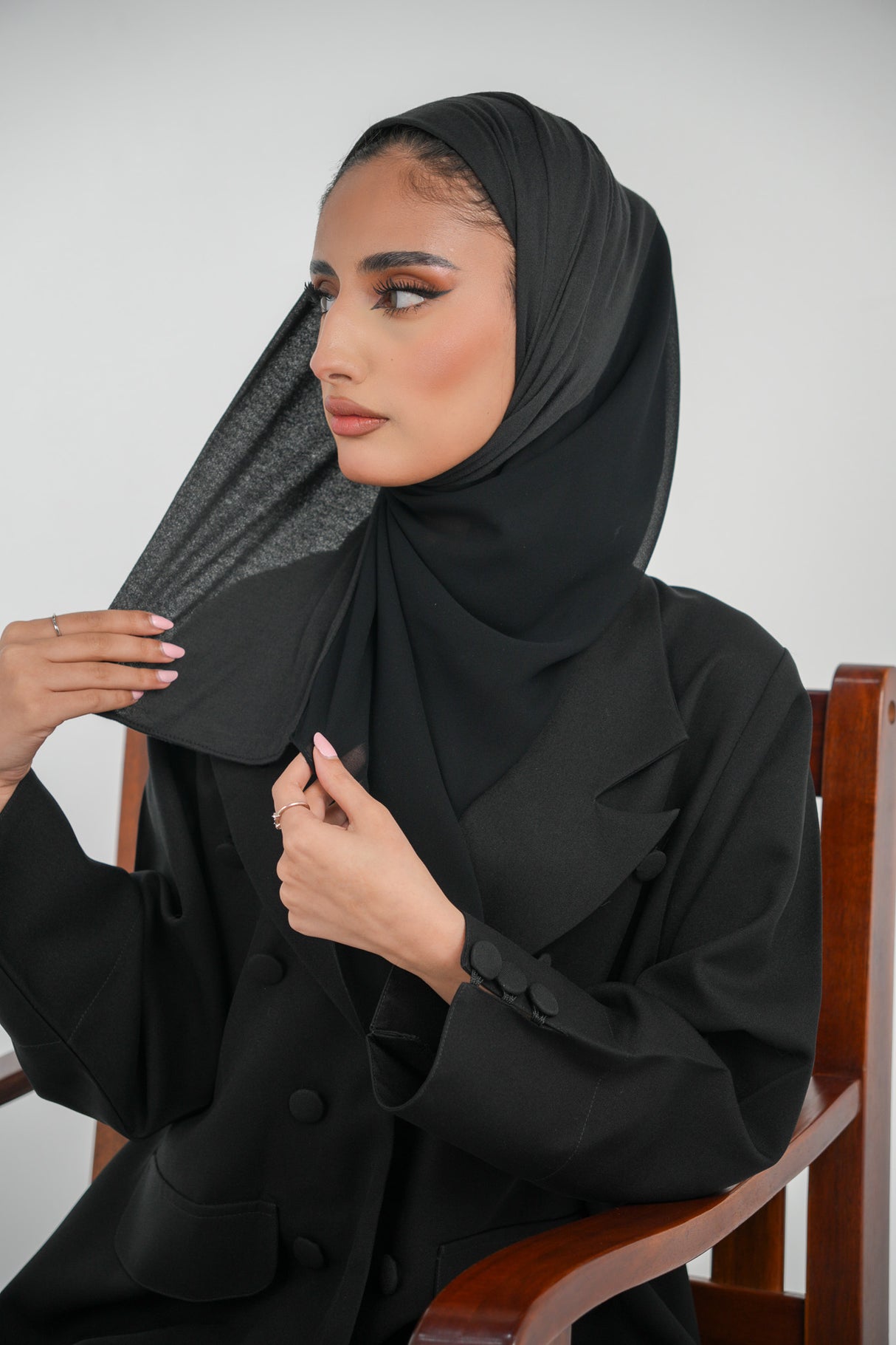 نصف حجاب تركي نصف حجاب شيفون
