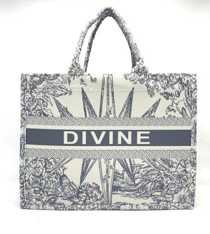 Leaf Print Tote bag fashion shopping bag